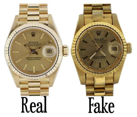 fake gold watches for women|real watch vs fake watch.